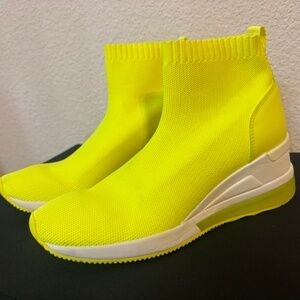 The Michael Kors Skyler Extreme wedge sneaker